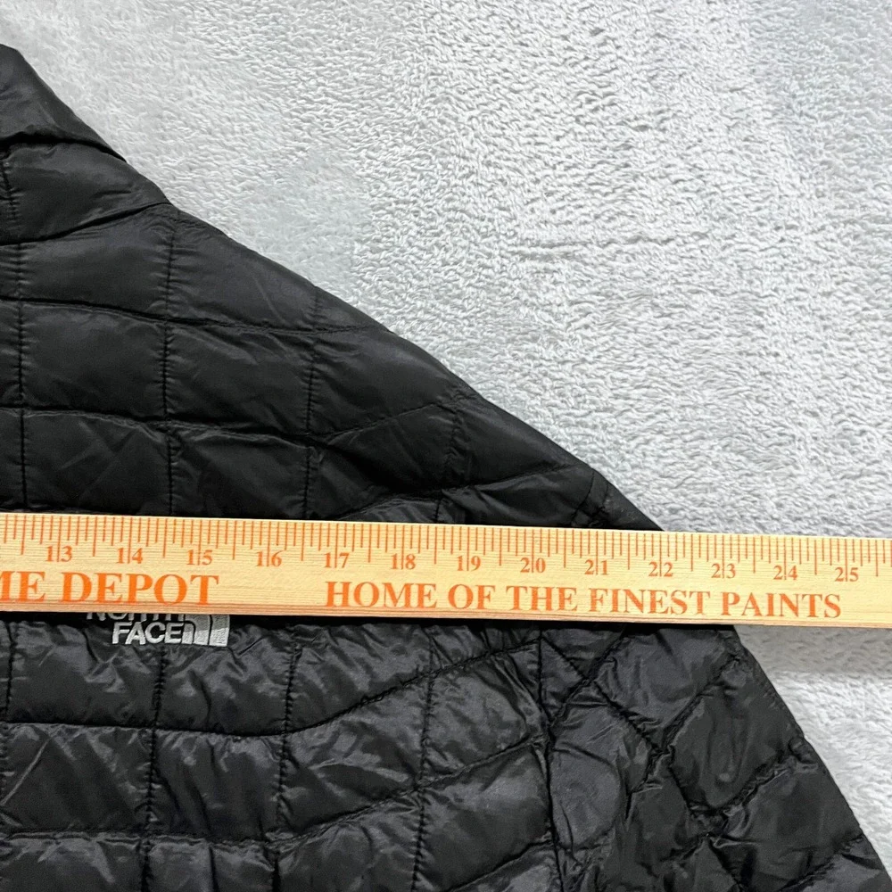 The North Face‎ ThermoBall Puffer Jacket Mens XXL Black Lightweight Quilted